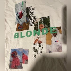 Frank Ocean Blonde Graphic Tee Size S